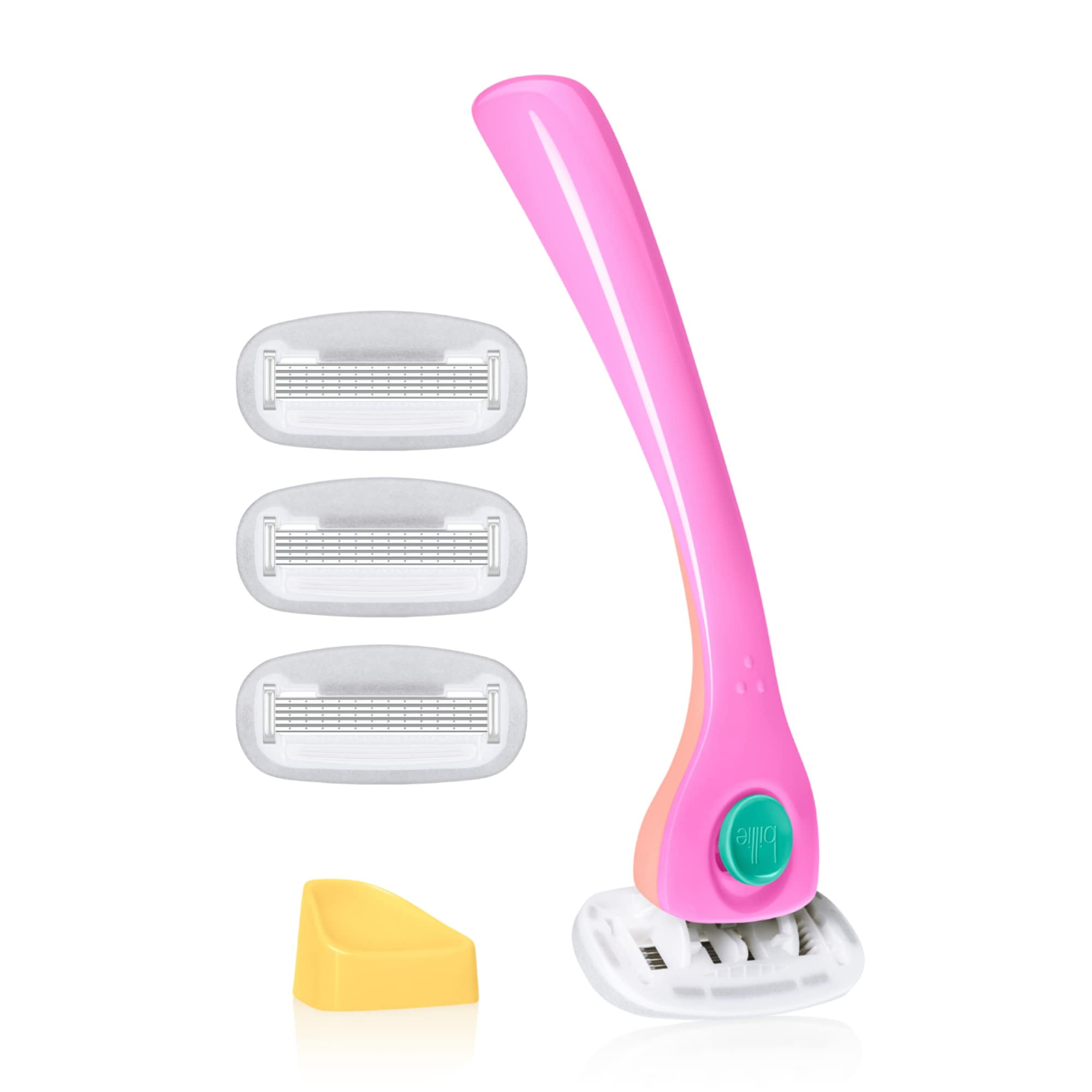 Billie Razors for Women Shave Kit Womens Razor + 4 x 5-Blade Razor Refills + Magnetic Holder Minty