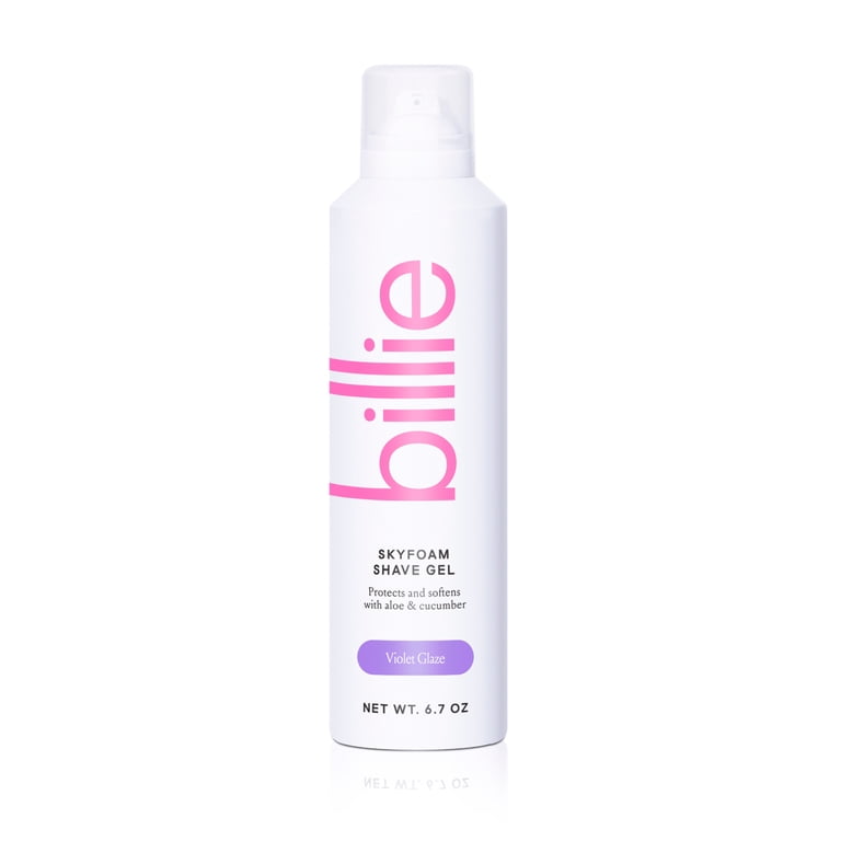 Billie SkyFoam Womens Shave Gel, Violet Glaze Scent, 6.7 fl oz