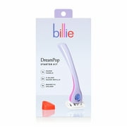 Billie Women s Razor Kit, 1 Handle + 2 x 5-Blade Refills + Magnetic Holder, Dreampop Color