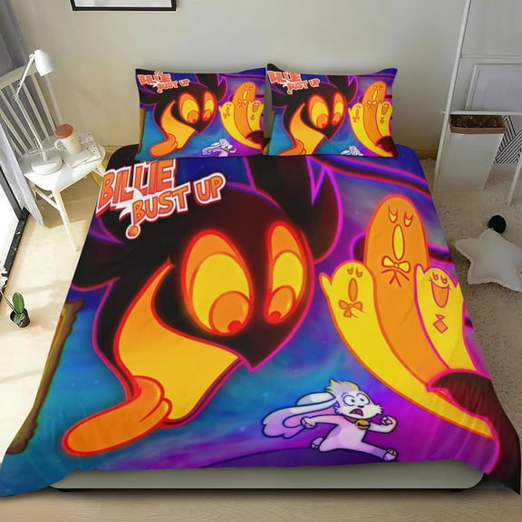 Billie bust Up Themed Bed Sheet Set Three Piece Set 36x75 In ches Comfortable And Skin Friendly Unique Design Creating A Star Studded Night Home Gifts For Family Friends fans