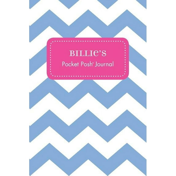 Billie's Pocket Posh Journal, Chevron, (Paperback)