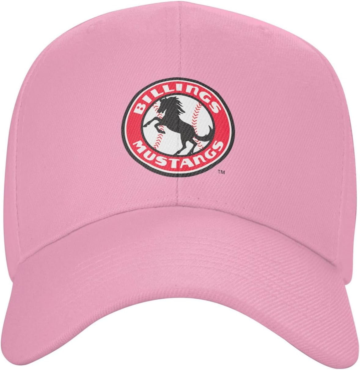 Billings Mustangs Baseball Caps Dad Hats Adjustable Size Outdoor Cap