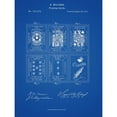 thumbnail image 1 of Billings Playing Cards Vintage Poker Blackjack 1873 Patent Plan Extra Large XL Wall Art Poster Print, 1 of 3