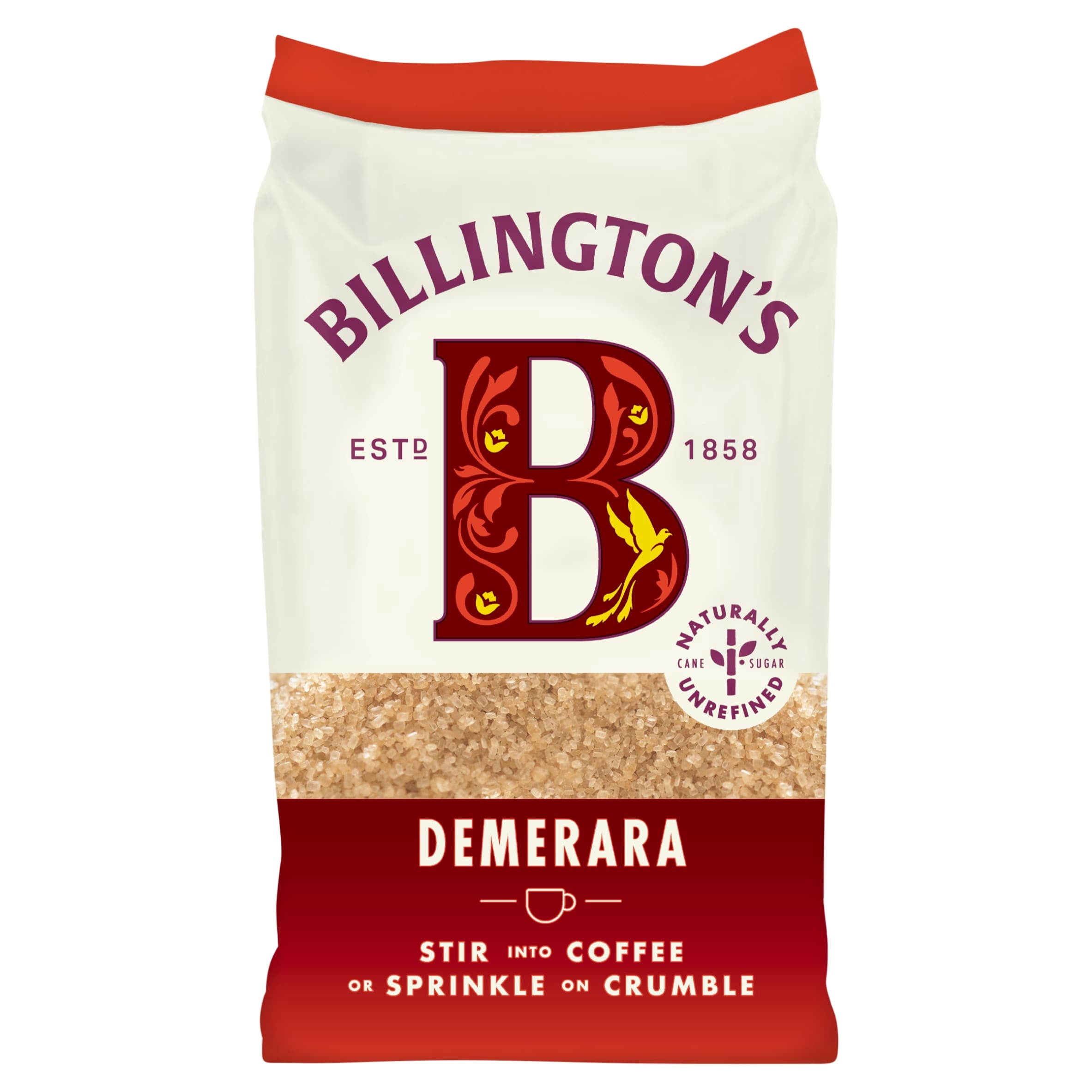 Billingtons Demerara Sugar 1Kg, Imported from Britain