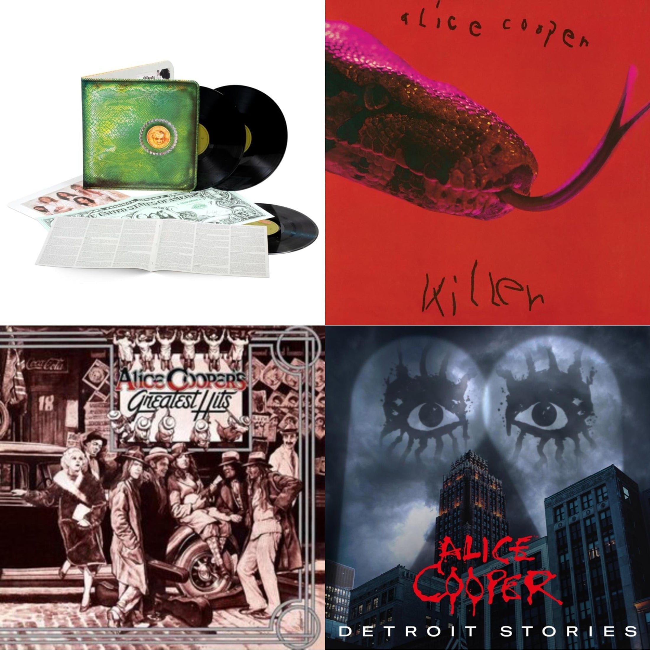 KILLER (DELUXE EDITION)3LP VINYL Analog Rhino Offers a \u201cKiller\u201d Deluxe Edition from Alice Cooper