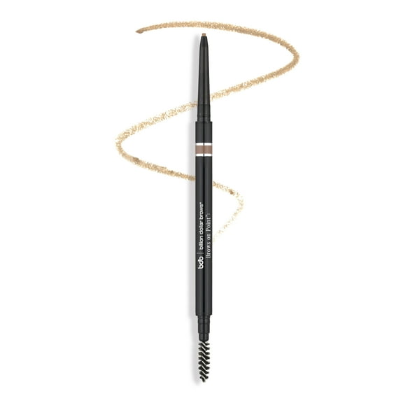 bdb Brows on Point Dual-Ended Micro Brow Pencil – Precision Tip & Spoolie for Perfectly Defined, Fuller Brows, Waterproof, Long-Lasting, Cruelty-Free & Vegan - Blonde