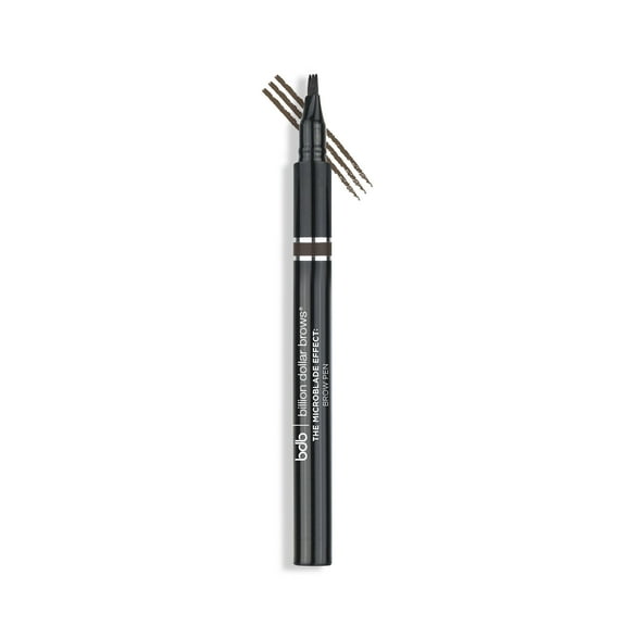 bdb The Microblade Effect Brow Pen – Create Natural, Microbladed-Like Brows, Waterproof & Smudge-Proof, Long-Lasting, Cruelty-Free & Vegan for Bold, Defined Brows - Taupe