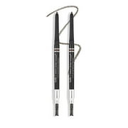 bdb Universal Eyebrow Pencil – Dual-Ended Design with Precision Tip & Spoolie, Natural Finish, Waterproof, Easy to Use, Vegan & Cruelty-Free for Perfectly Defined Brows - 2 Pack