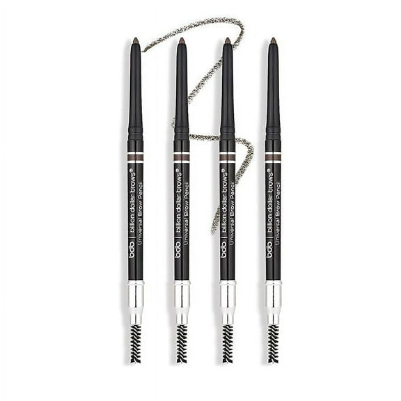 bdb Universal Eyebrow Pencil – One Perfect Shade, Smudge-Proof, Waterproof, Self-Sharpening Tip, Effortless Blending, Vegan & Cruelty-Free for Flawlessly Defined Brows -  4 Pack