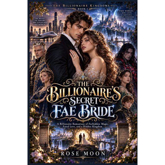 The Billionaire Kingdoms The Billionaire's Secret Fae Bride: A Billionaire Romantasy of Forbidden Magic, Fated Love, and a Hidden Kingdom, Book 1, (Paperback)