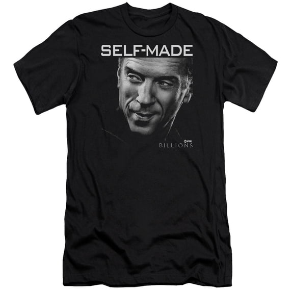 Billions - Self Made - Premium Slim Fit Short Sleeve Shirt - Large