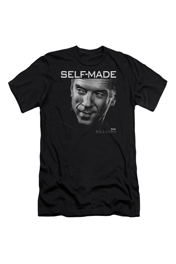 Billions - Self Made - Premium Slim Fit Short Sleeve Shirt - Large