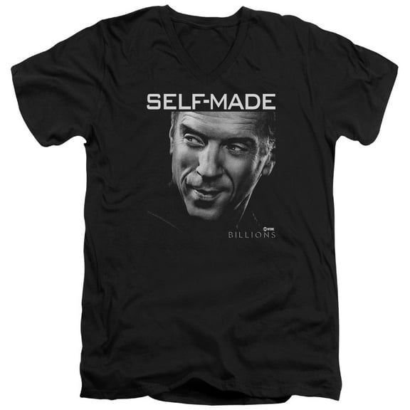 Billions - Self Made - Slim Fit V Neck Shirt - Medium