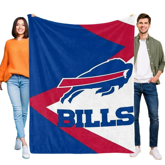 Bills Flannel Blanket 39*59 inch Soft And Comfortable With Clear Patterns And Easy Cleaning