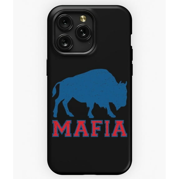 Bills Mafia II Vintage Retro Football Fan A9582 Phone Case for iPhone 11 to 17 Pro Max