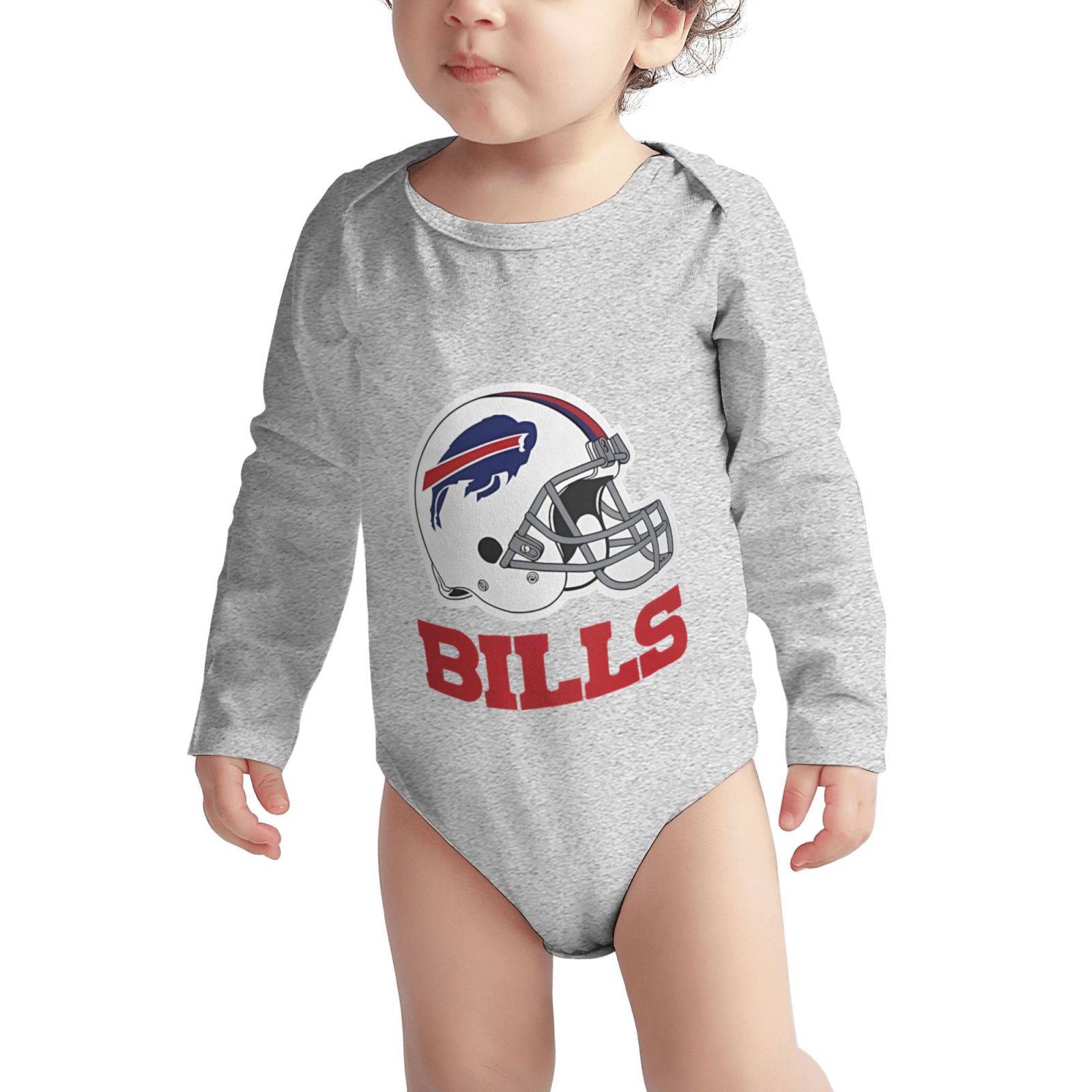 Bills Novelty Rompers, Newborn Baby Bodysuits, Infant Jumpsuits