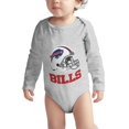 Bills Novelty Rompers, Newborn Baby Bodysuits, Infant Jumpsuits