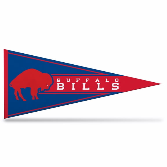 Bills Retro Mini Pennant - 8 Pennants Per Pack