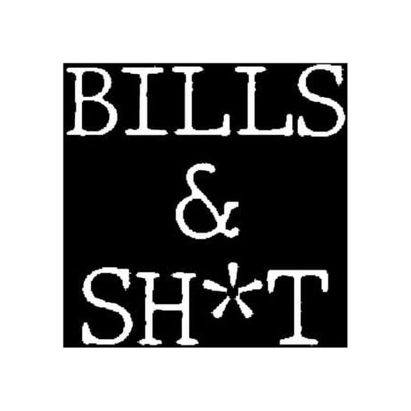 Bills Shit: Adult Budget Planner, Weekly Expense Tracker, Monthly Budget, (Paperback)