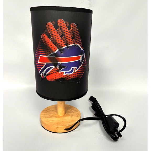 Bills Table Lamp Night Light Wood Base Room Decoration or Great Gift Ideas