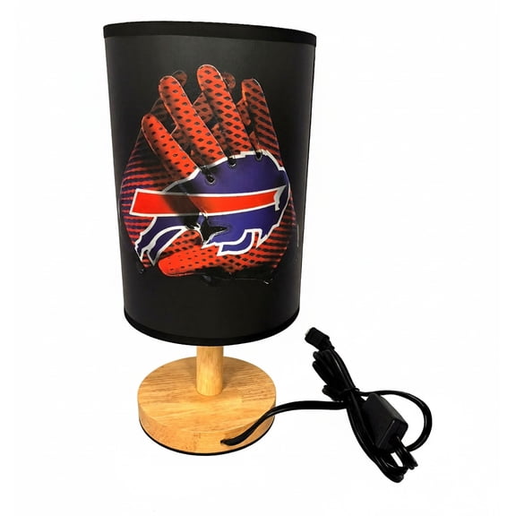 Bills Table Lamp Night Light Wood Base Room Decoration or Great Gift Ideas