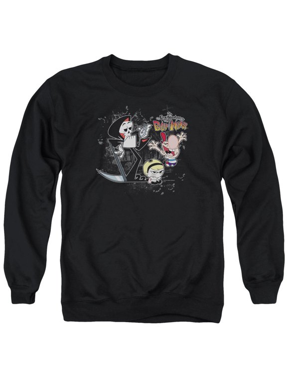 Billy &Amp; Mandy - Splatter Cast - Crewneck Sweatshirt - X-Large