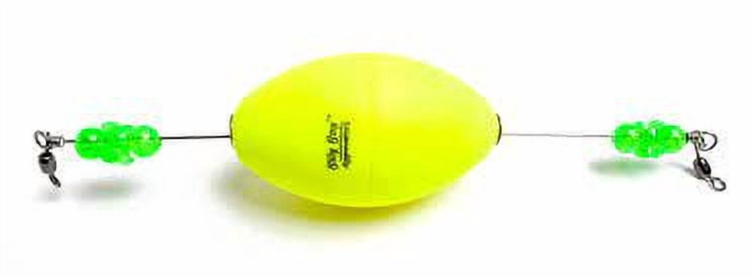 Billy Bay A4B-R Click Clackers Aggravator Rig Unweighted 3" Red Fishing Float