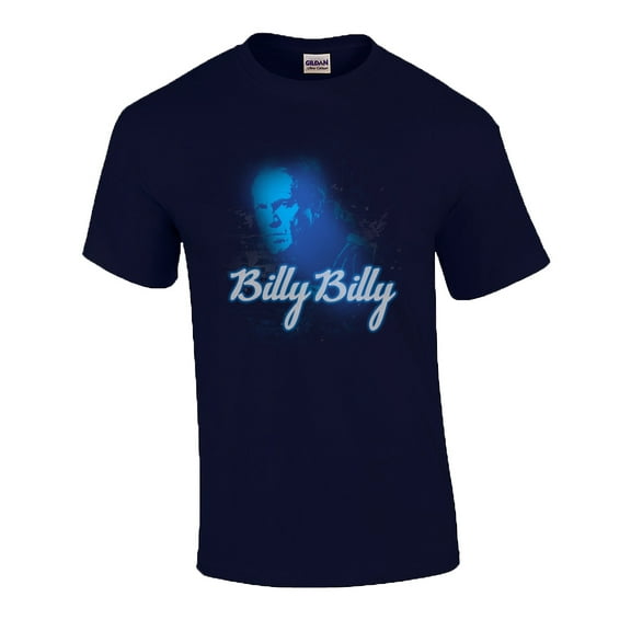 Billy Billy Special Edition Football Funny Beer Drinking Short Sleeve T-shirt-Small Navy