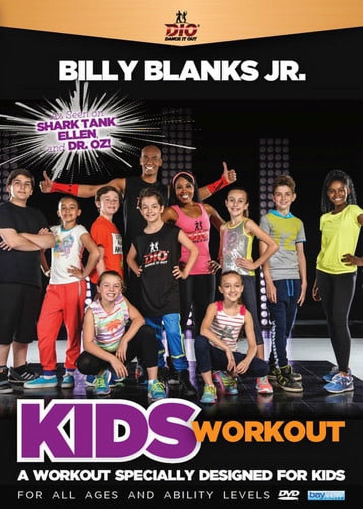 Billy Blanks Jr.: Dance It Out - Kids Workout (DVD) - image 1 of 1