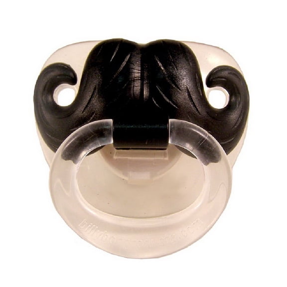 Billy Bob Handlebar Baby Pacifier