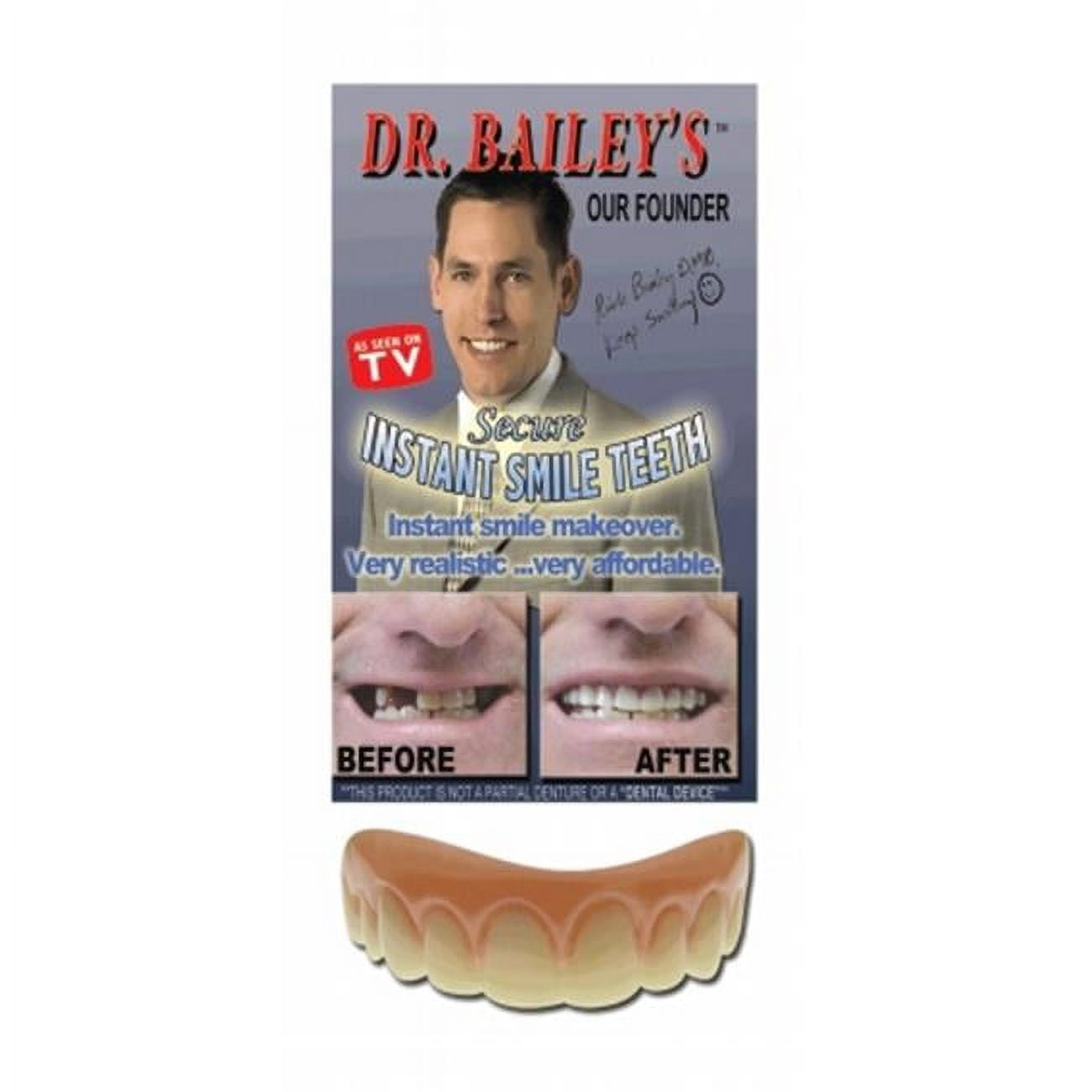 Billy Bob Teeth 12198 Instant Smile Teeth - Walmart.com
