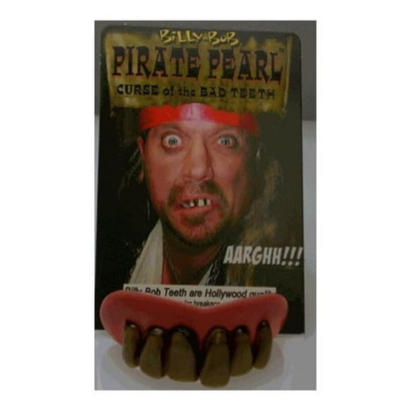Billy Bob Teeth Pirate Pearl Fake Teeth