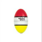 Billy Boy Oval Hand Painted Slip Foam Float Bobber Stop/Bead 4" Multistripe 040