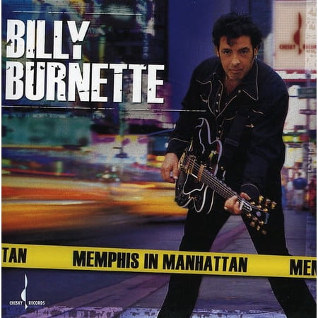Billy Burnette - Memphis in Manhattan - Music & Performance - CD