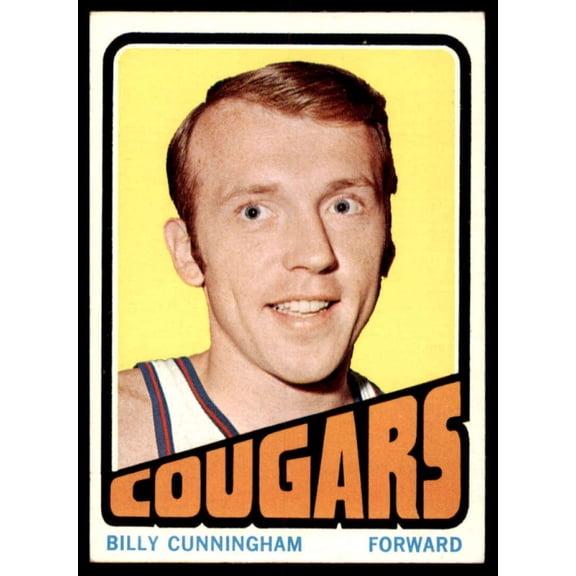Billy Cunningham Card 1972-73 Topps #215