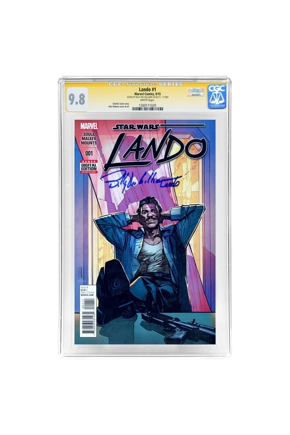 Billy Dee Williams Autographed CGC SS Signature Series 9.8 Star Wars Lando #1 Comic