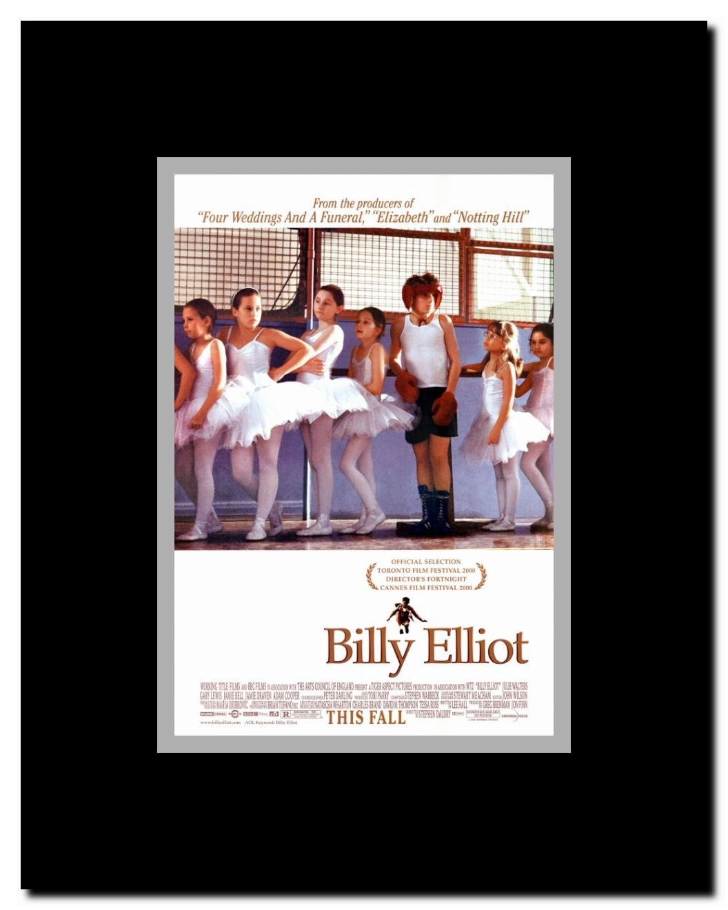 Billy Elliot Framed Movie Poster
