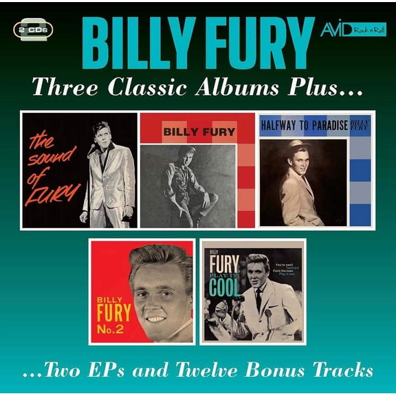 Billy Fury Three.. -Bonus Tr- (CD)