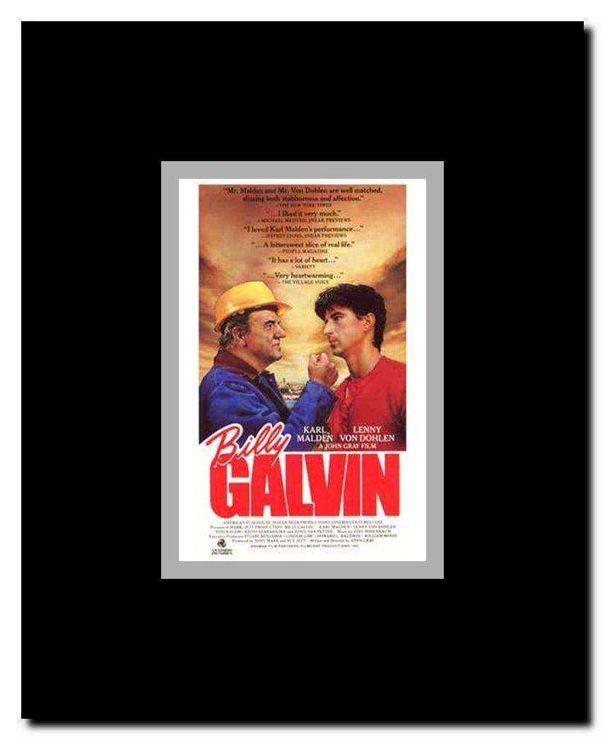 Billy Galvin Framed Movie Poster
