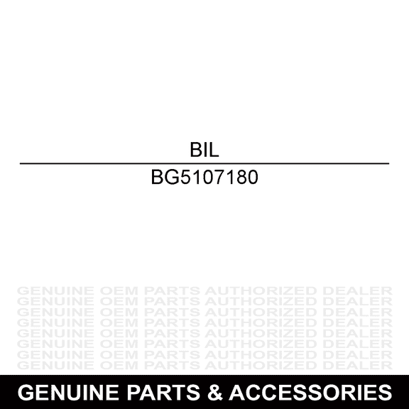 Billy Goat 5107180 Cable Push-Pull