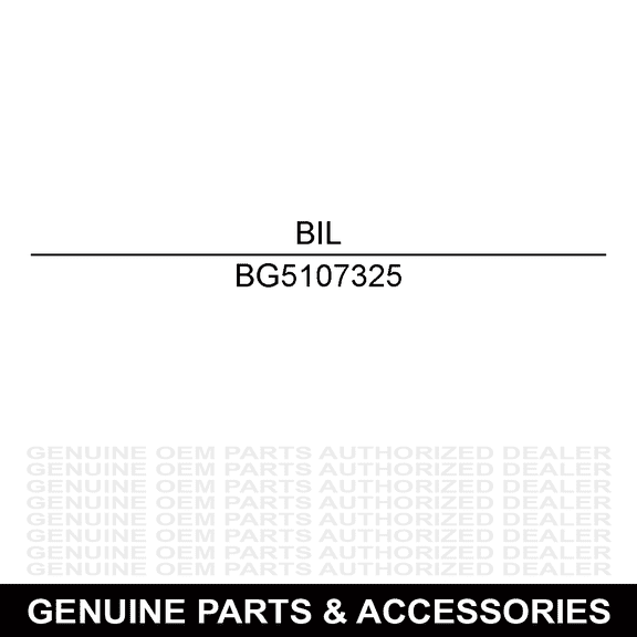 Billy Goat 5107325 CZ Gear Rack Brake Weldment Genuine OEM