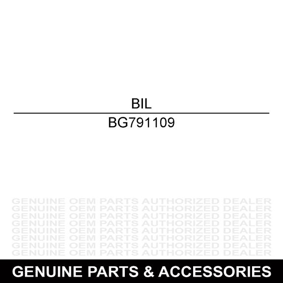 Billy Goat BG791109 Gear Worm Welded Assembly
