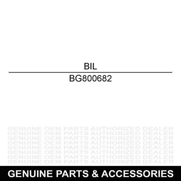 Billy Goat BG800682 Caster Dual Assembly