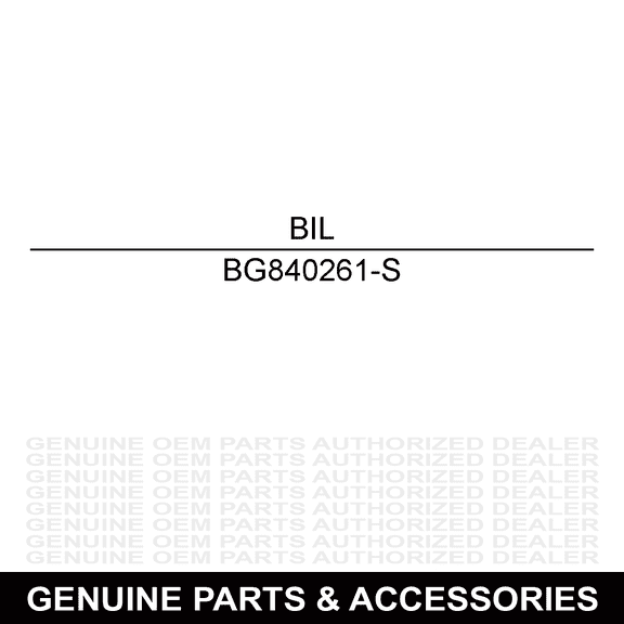 Billy Goat 840261-S MV Dust Sock Does NOT Include Bag Industrial Litter Vacuum