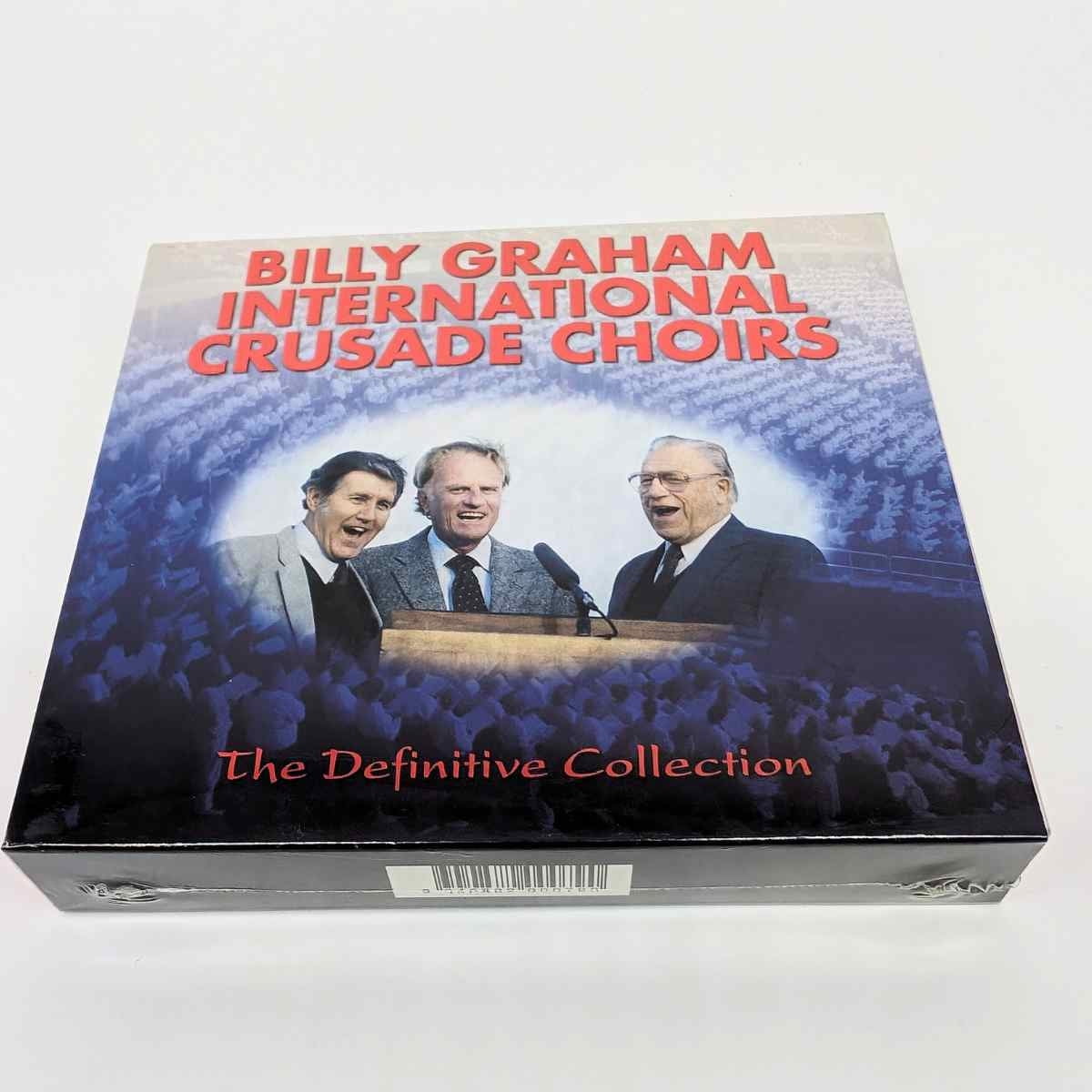 Billy Graham International Crusade Choirs The Definitive Collection / 3 CD Discs and a 12 page Booklet / 236 Minutes playtime / Ethel Waters, Cliff Barrows, George Beverly Shea, Myrtle Hall, The
