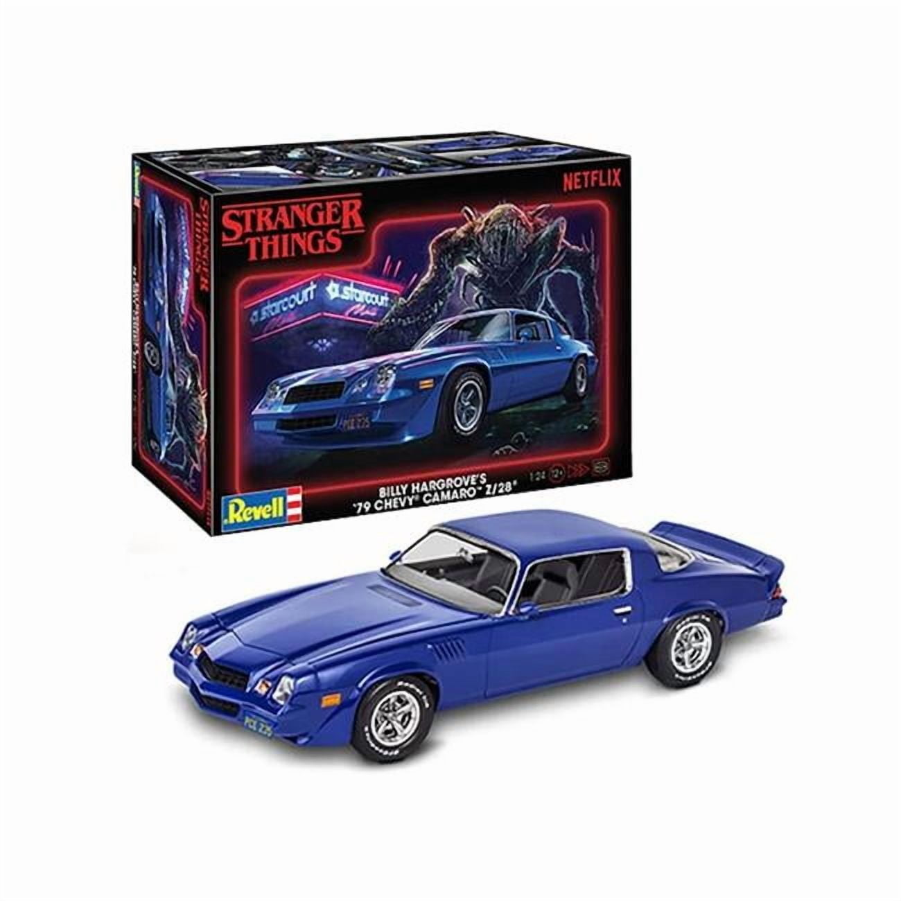 Level 4 Model Kit Billy Hargrove 1979 Chevrolet Camaro Z/28 "Stranger Things" (2016-Current) TV Series 1/24 Scale Model by Revell
