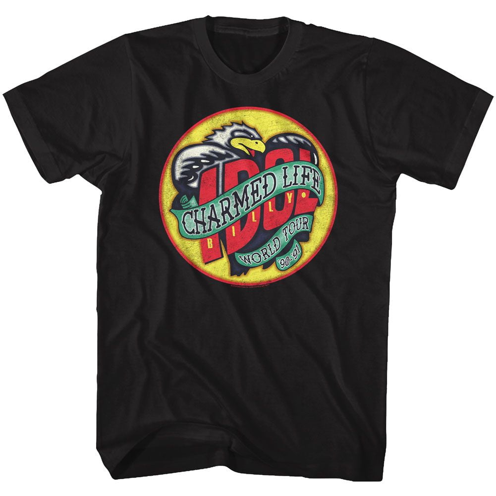 Billy Idol Charmed Life Black Adult T-Shirt 5Xl - Walmart.com