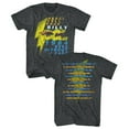 Billy Idol Eyeballs Tour Heather Adult TShirt
