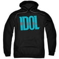 thumbnail image 1 of Billy Idol Men's  Logo Hooded Sweatshirt Black, 1 of 2