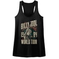 thumbnail image 1 of Billy Idol World Tour Black Women's Racerback Tank Top T-Shirt, 1 of 2